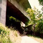 under viaduct