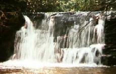smaller falls upstream